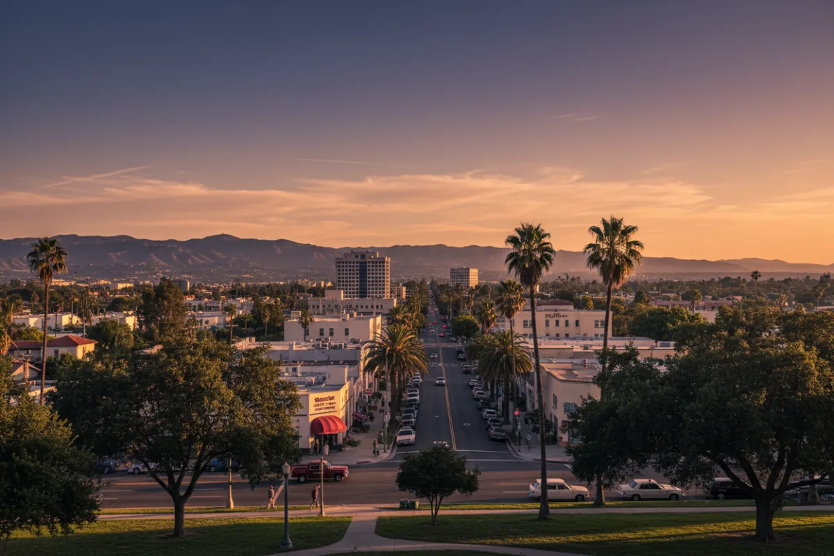 Burbank area overview
