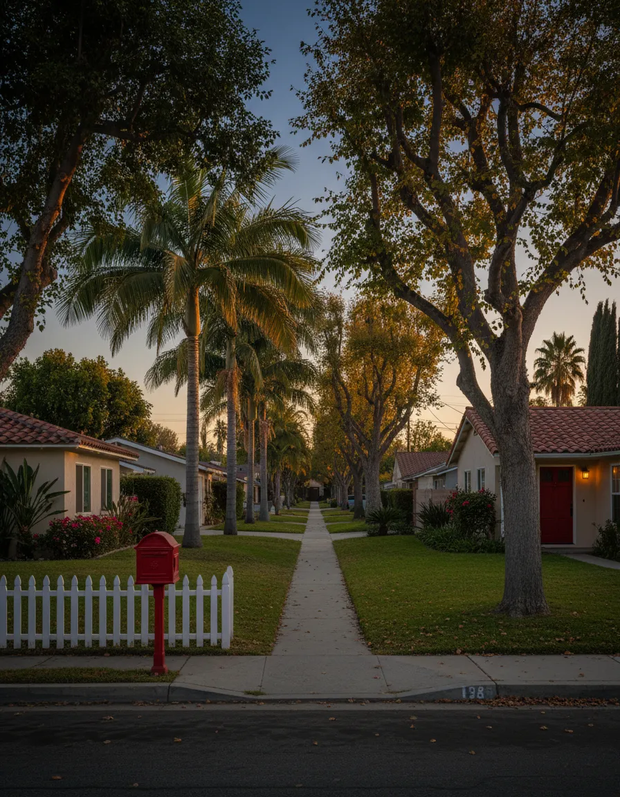 San Fernando Valley residential neighborhood home