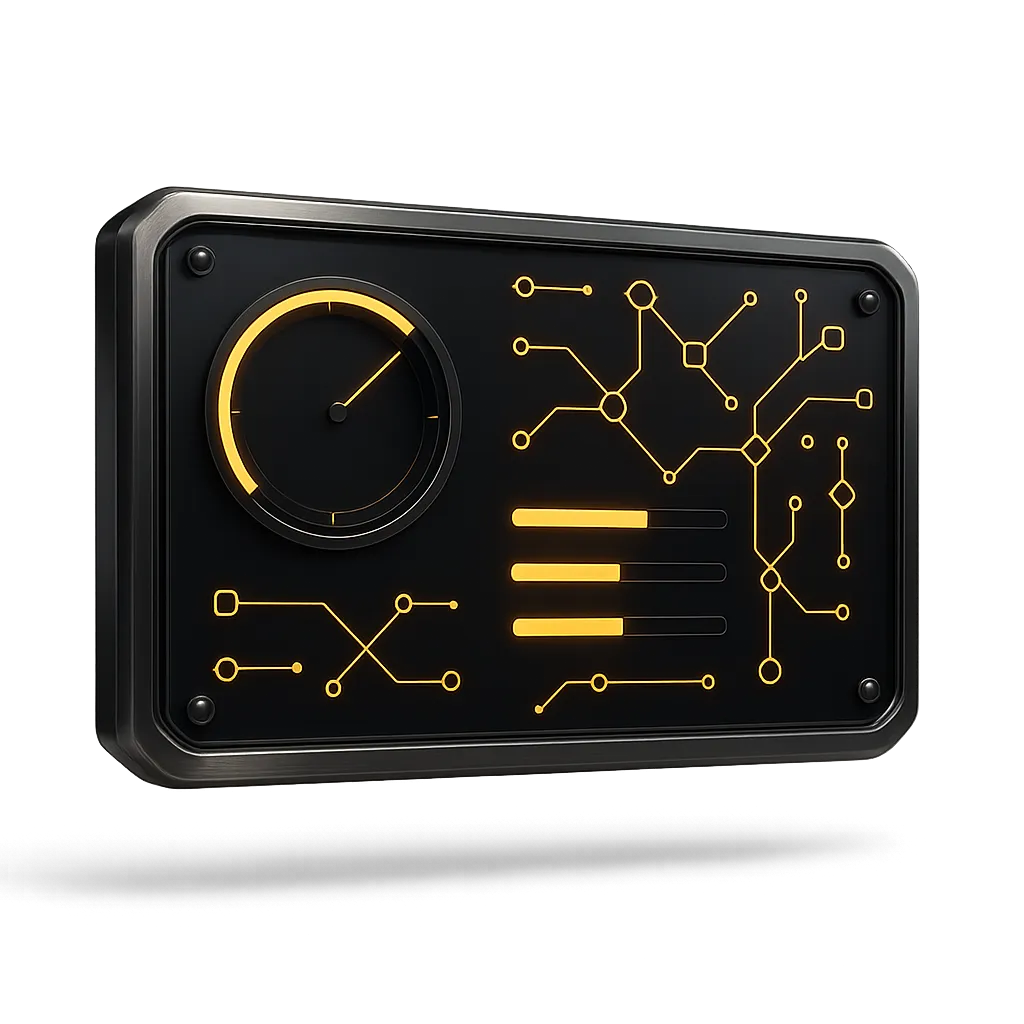 Automation System Dashboard Interface