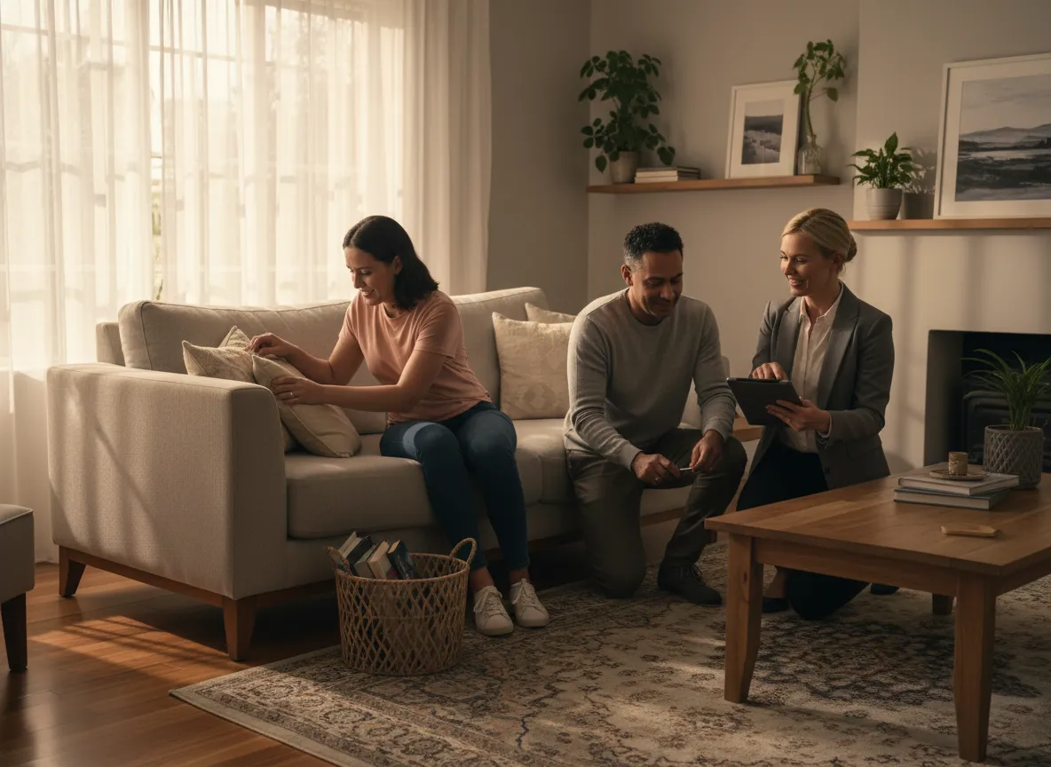 Johannesburg homeowners preparing and staging their home for sale