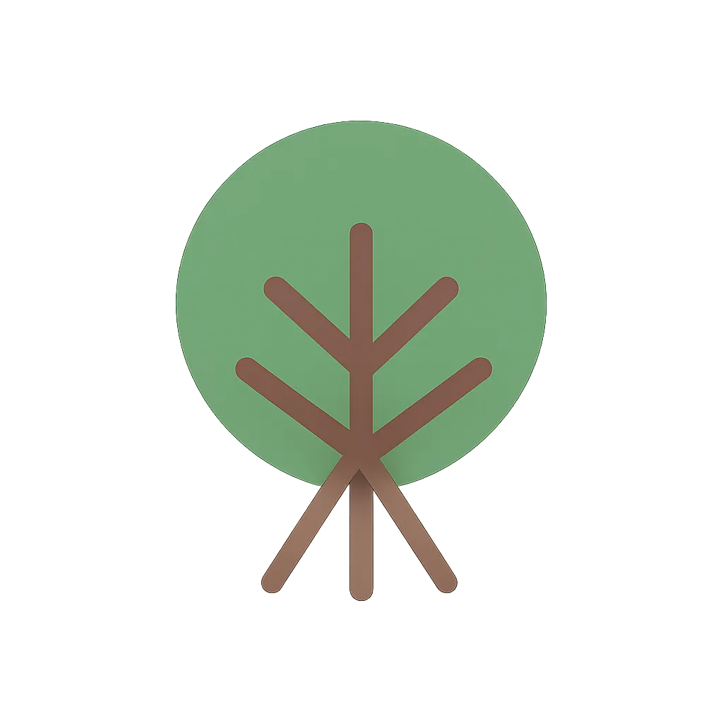 Six Point Tree Service Logo