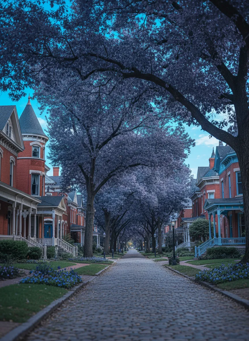 Louisville Kentucky local landmark and Victorian homes
