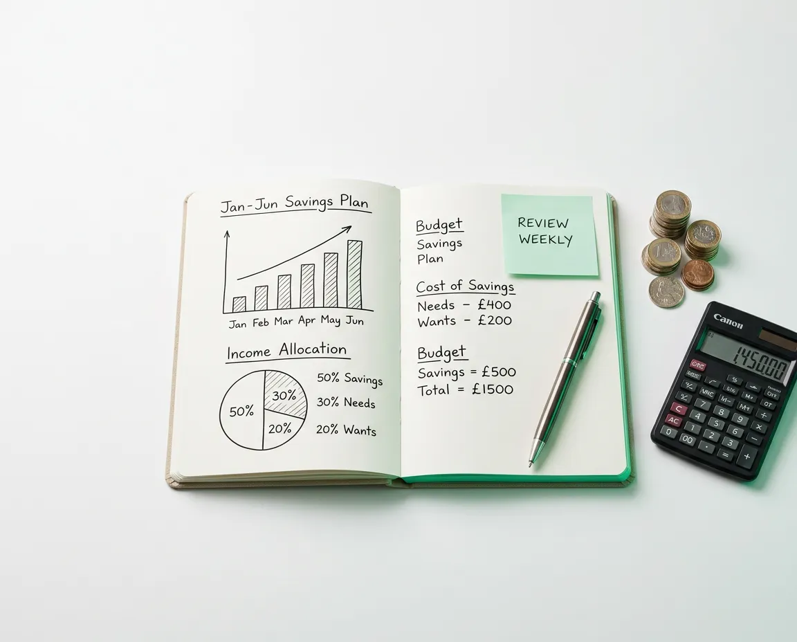Financial clarity and simple education concept