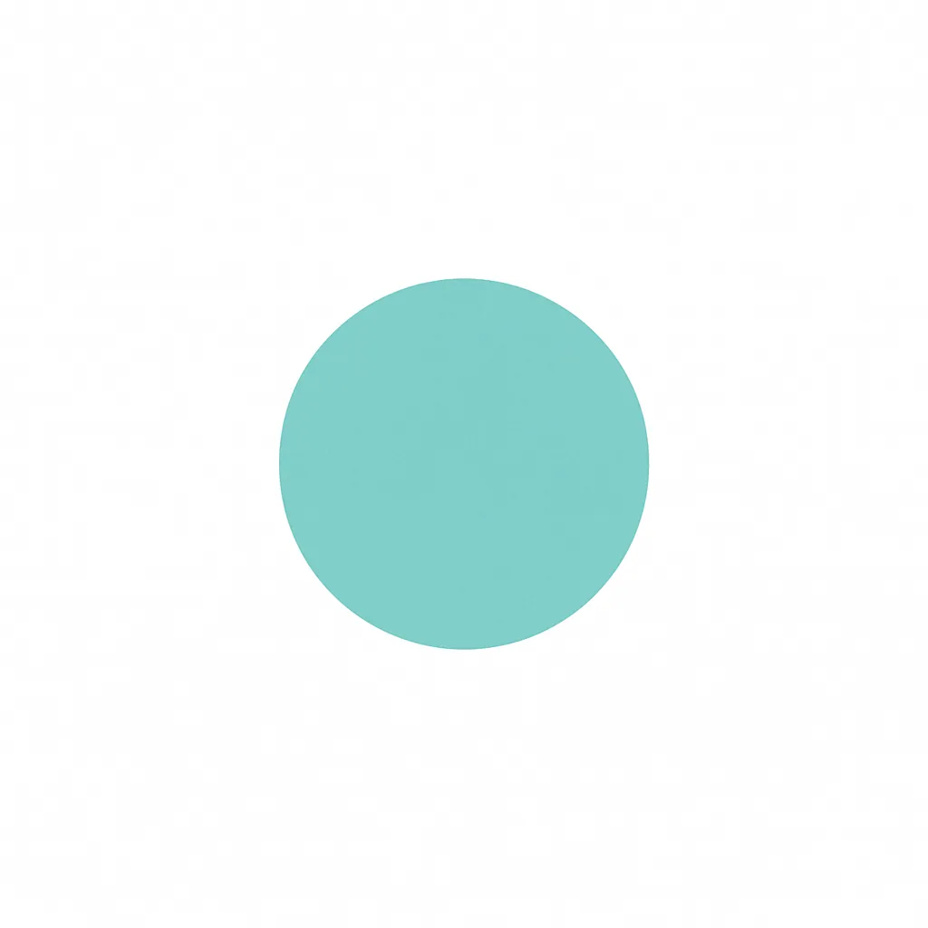 Decorative brand badge dot