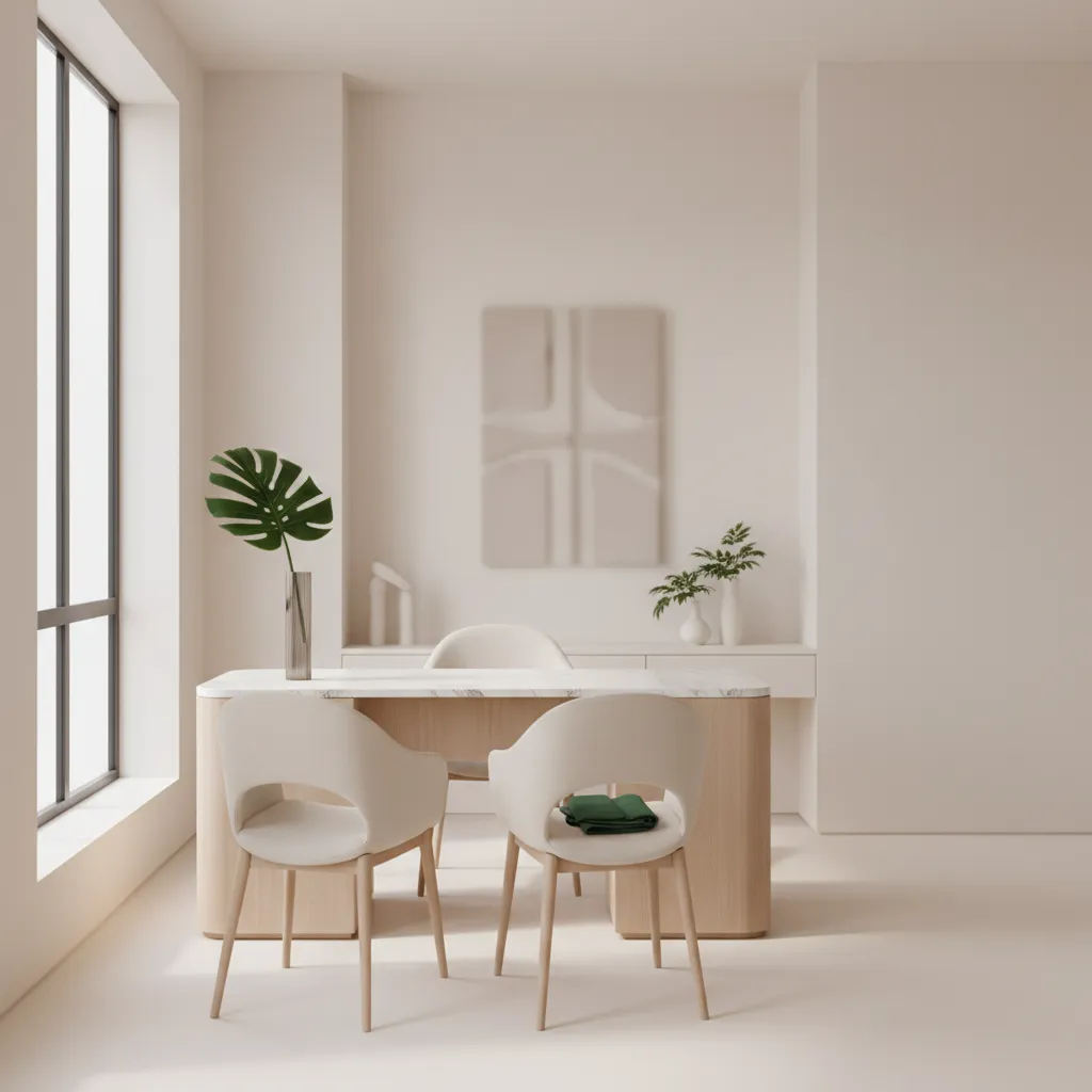 Aesthetic clinic professionals reviewing consultation system