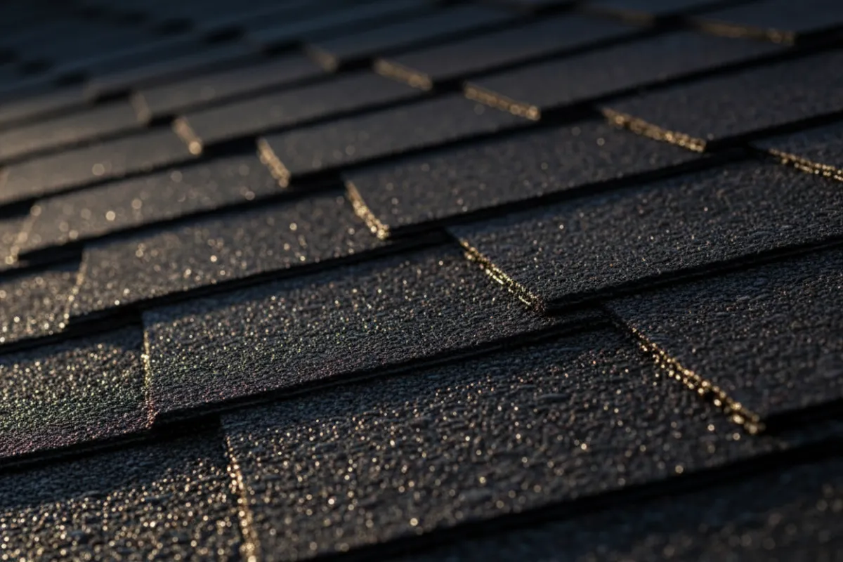 Asphalt roofing shingles