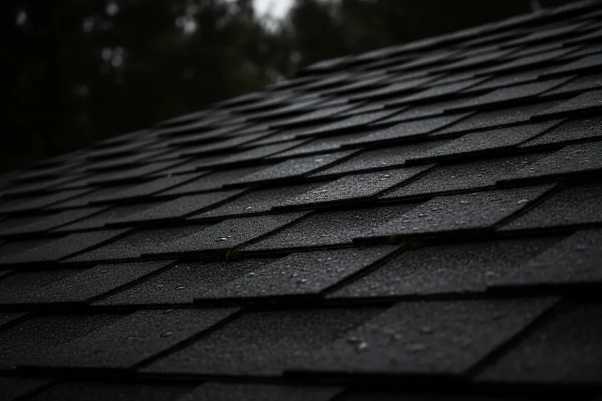 Asphalt roofing shingles