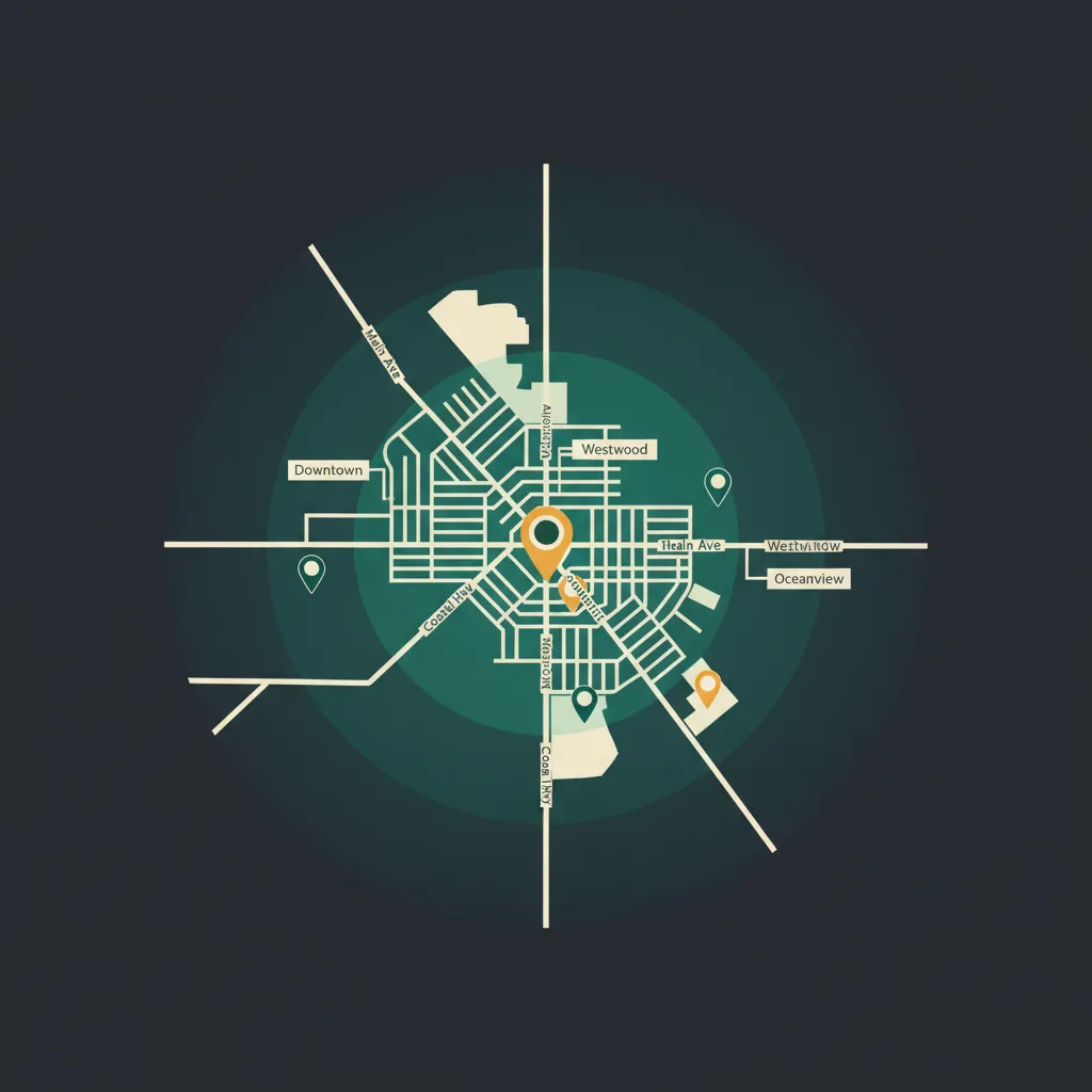 Local Service Area Map