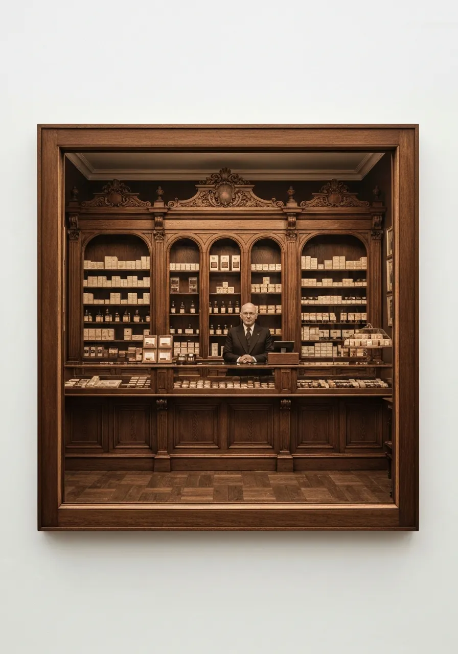 Archival storefront scene from 1876