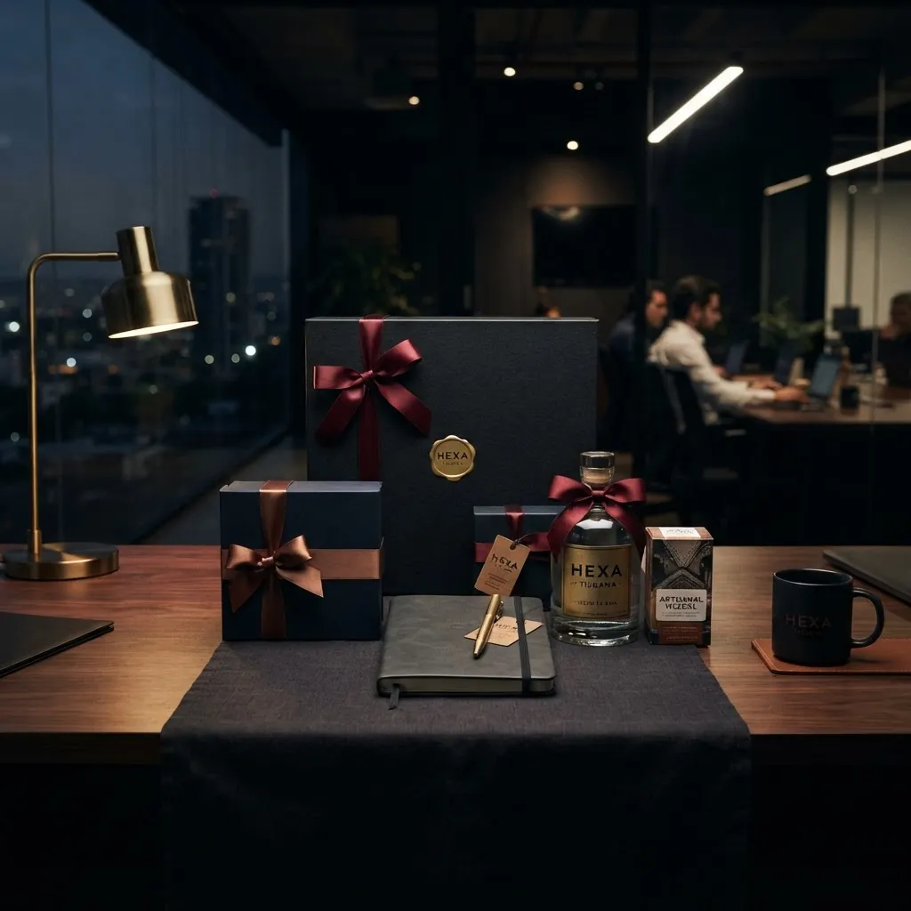 Aspirational corporate gifts and festive business environment in Tijuana
