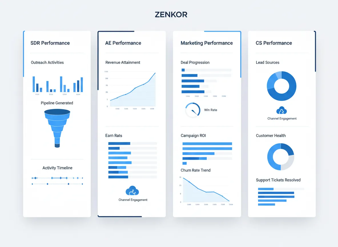Panel de control de ZENKOR