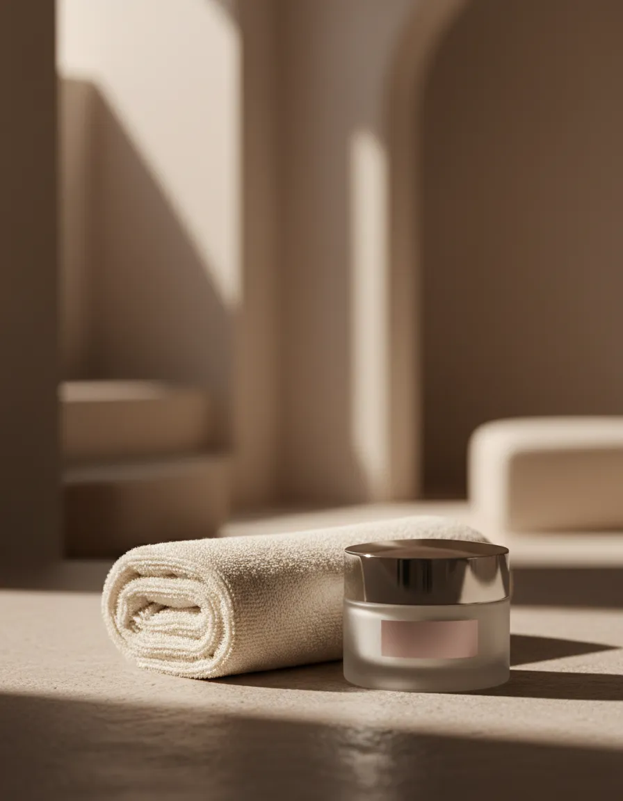 Luxury facial treatment