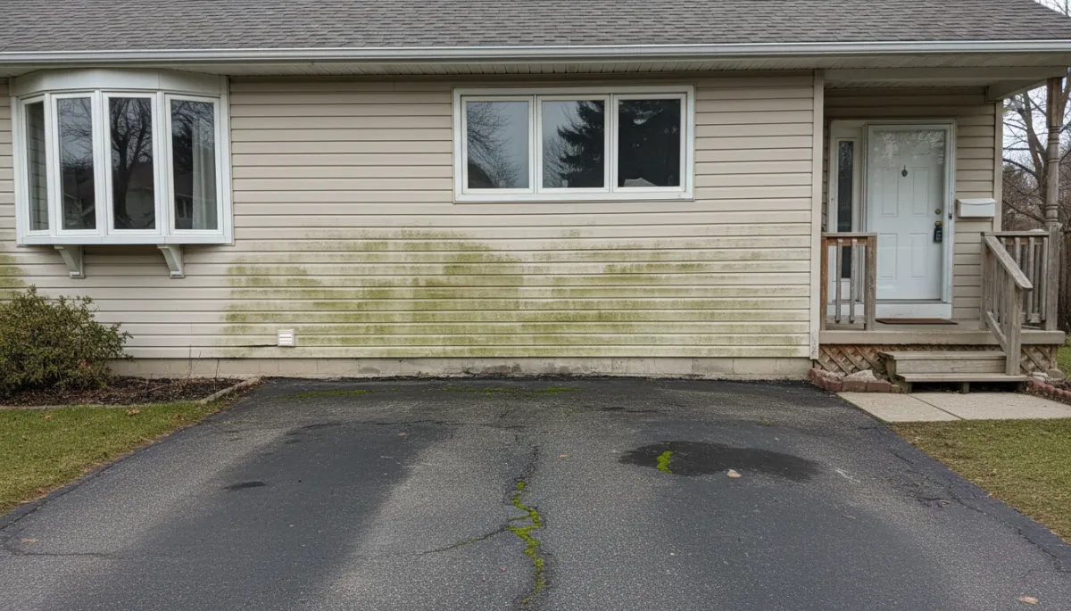 Before exterior cleaning - Thunder Spray