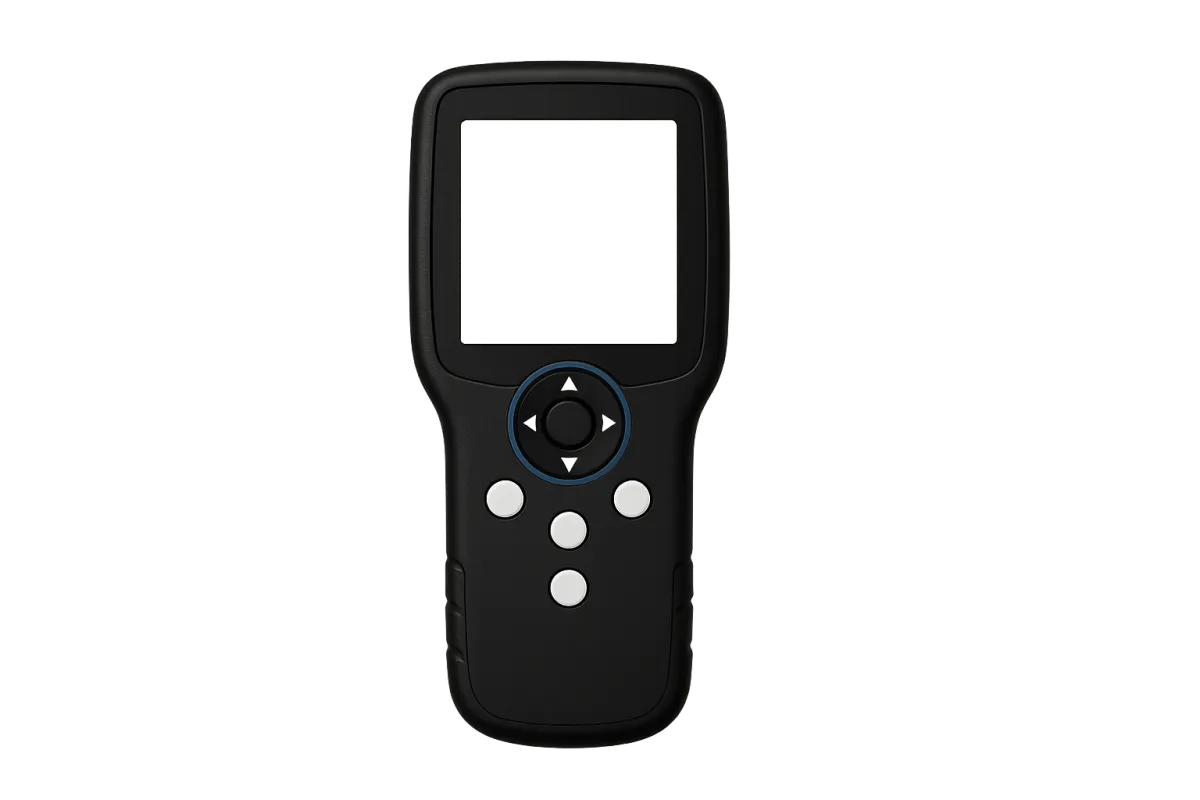 EchoPilot digital handset UI mockup