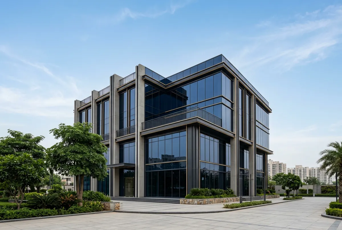 Mohali contemporary commercial and corporate IT park architecture