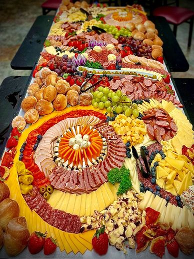 Charcuterie / Slider Grazing Tables