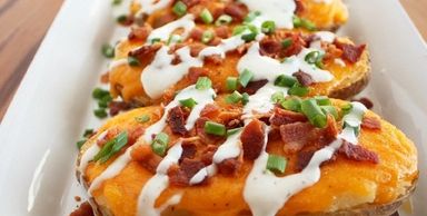 Twice Bake Potatoes