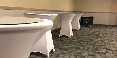 Portable Bar and Cocktail Tables