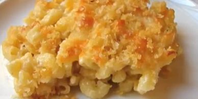 Southern Style Baked Mac n Cheese