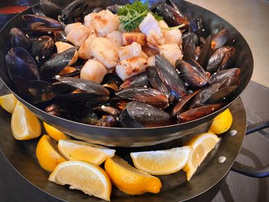 Mussels and Scallops