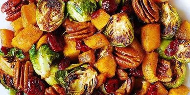 Squash & Brussels Sprouts