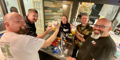 Outfitted with 30' Beer and Wine Bar