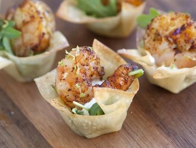 Chili Lime Shrimp Cups