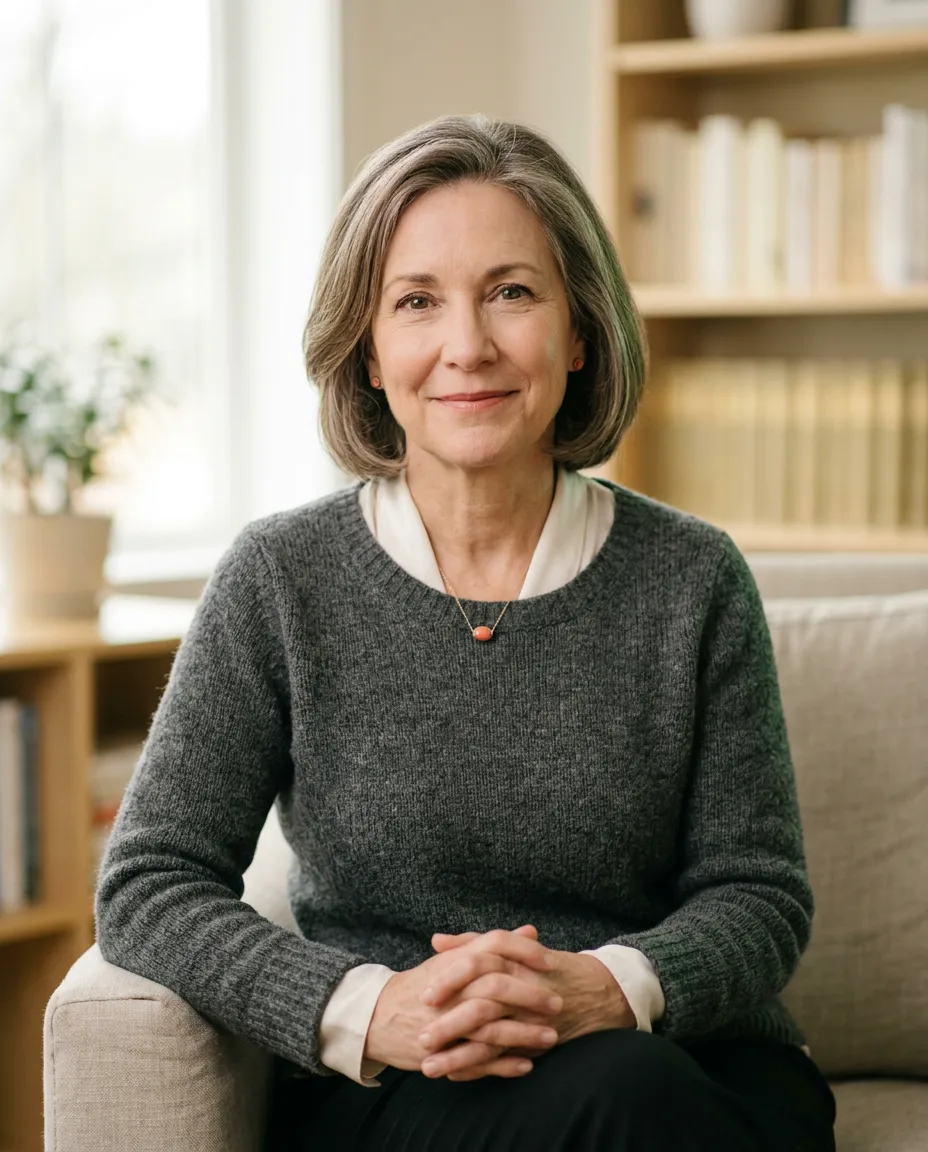 Mary Locy in a warm and welcoming setting