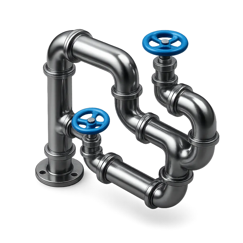 Emergency plumbing technician working on residential pipe installation in Tenafly, NJ