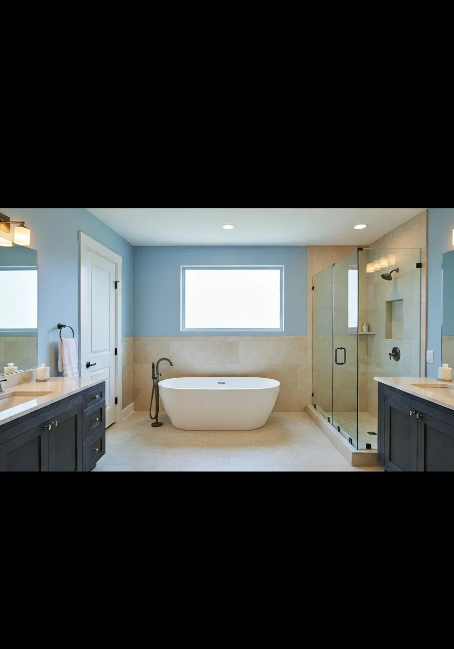 Luxurious master bath showcasing high-value property upgrades