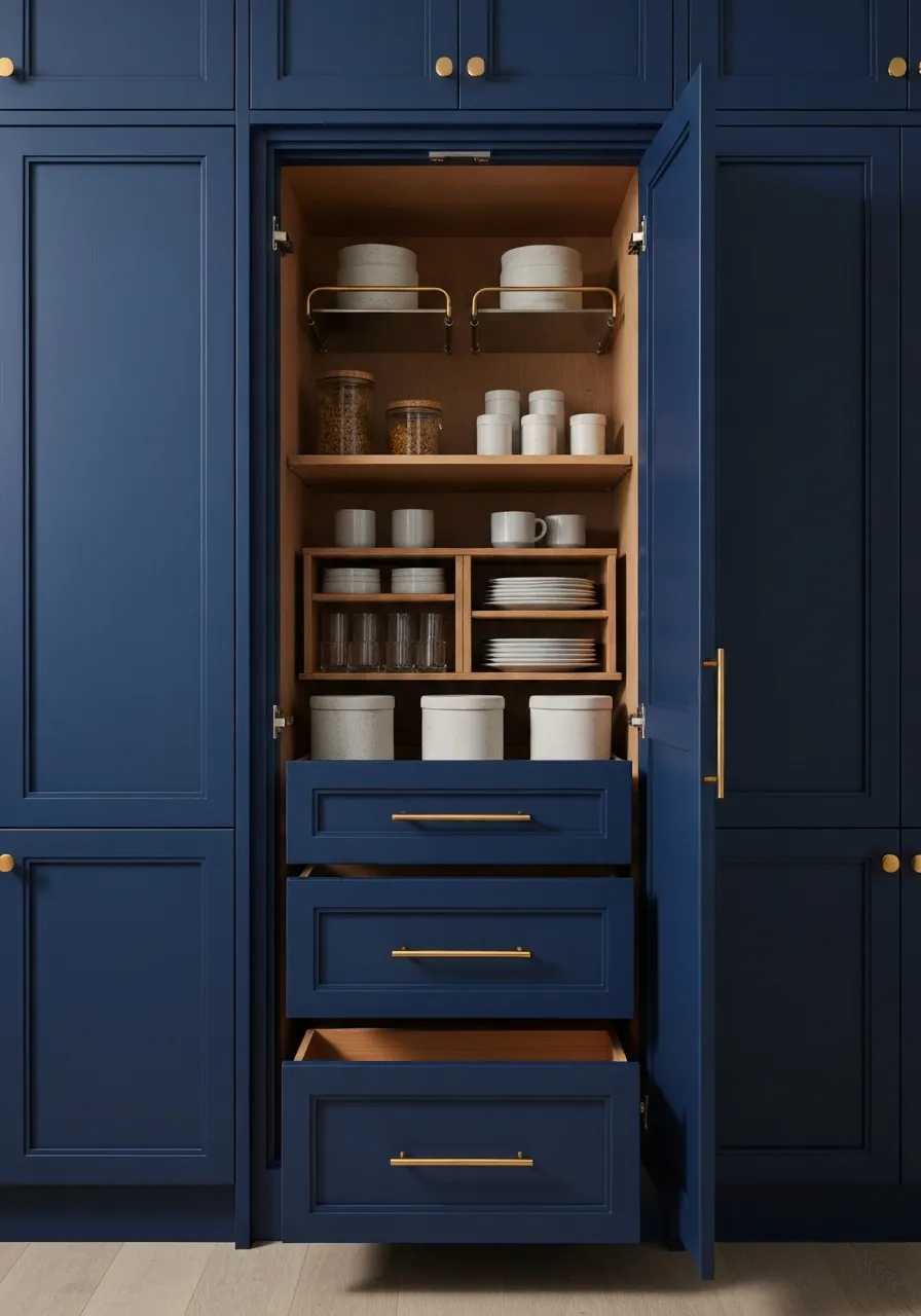 Custom kitchen workflow and intelligent storage solutions