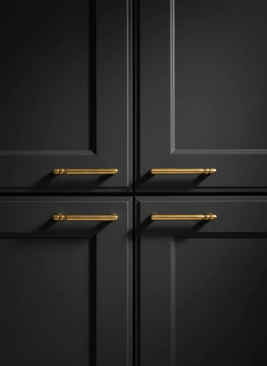 Custom luxury kitchen cabinetry detailing