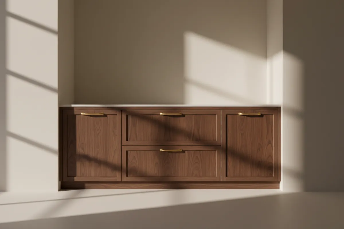 Custom Cabinetry installation for kitchen remodel