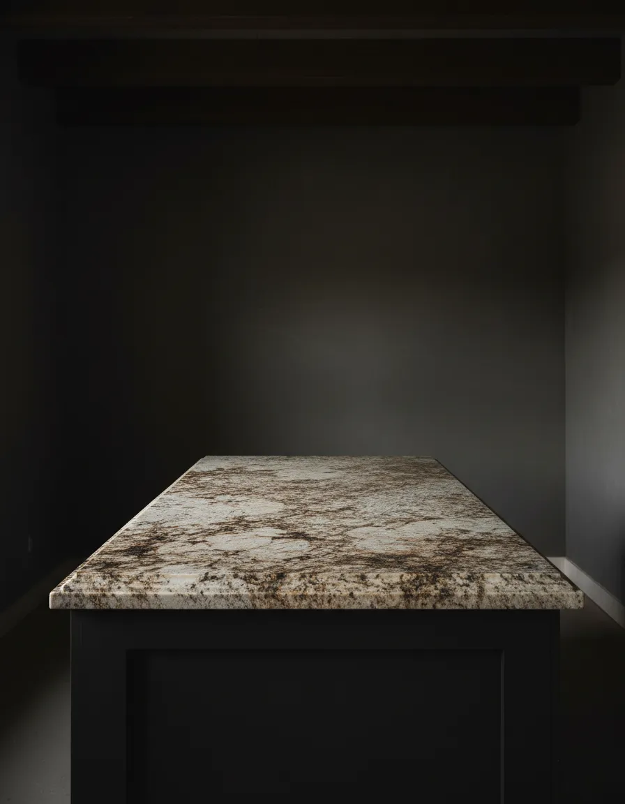 Custom granite countertop installation