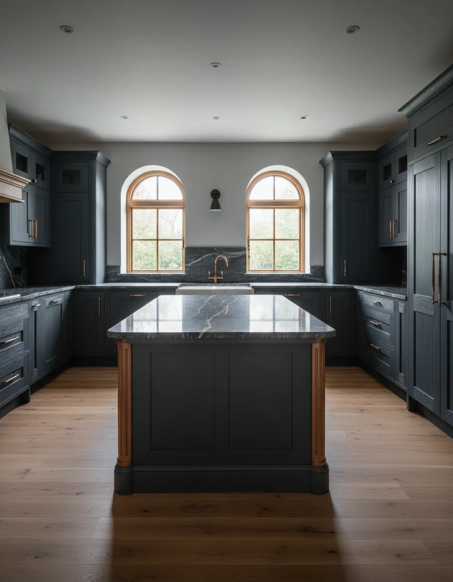Custom kitchen remodeling and luxury surfaces in Magnolia