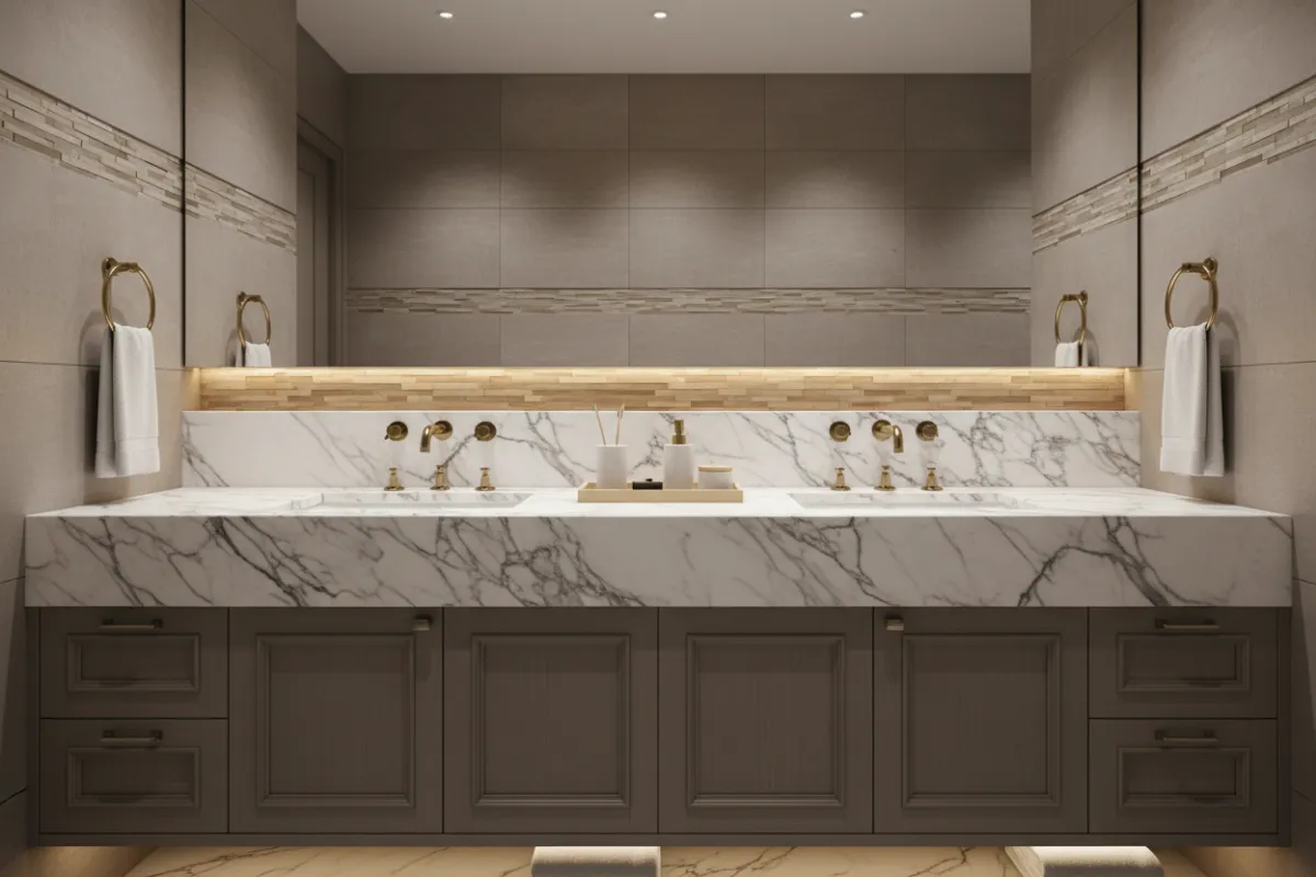 Marble Bathroom Vanities