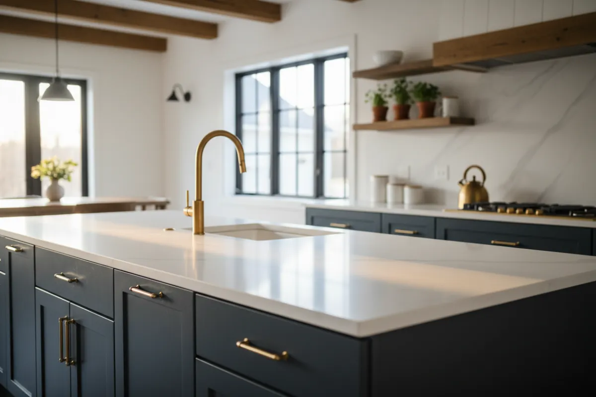 Quartz Countertop Installation in Magnolia