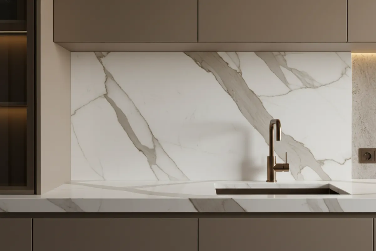 Luxurious Marble Countertops