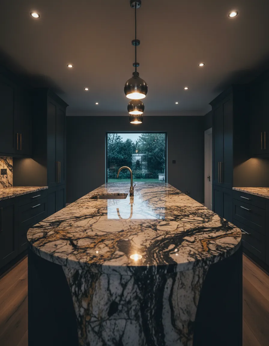 Luxurious granite countertop installation boosting home market value