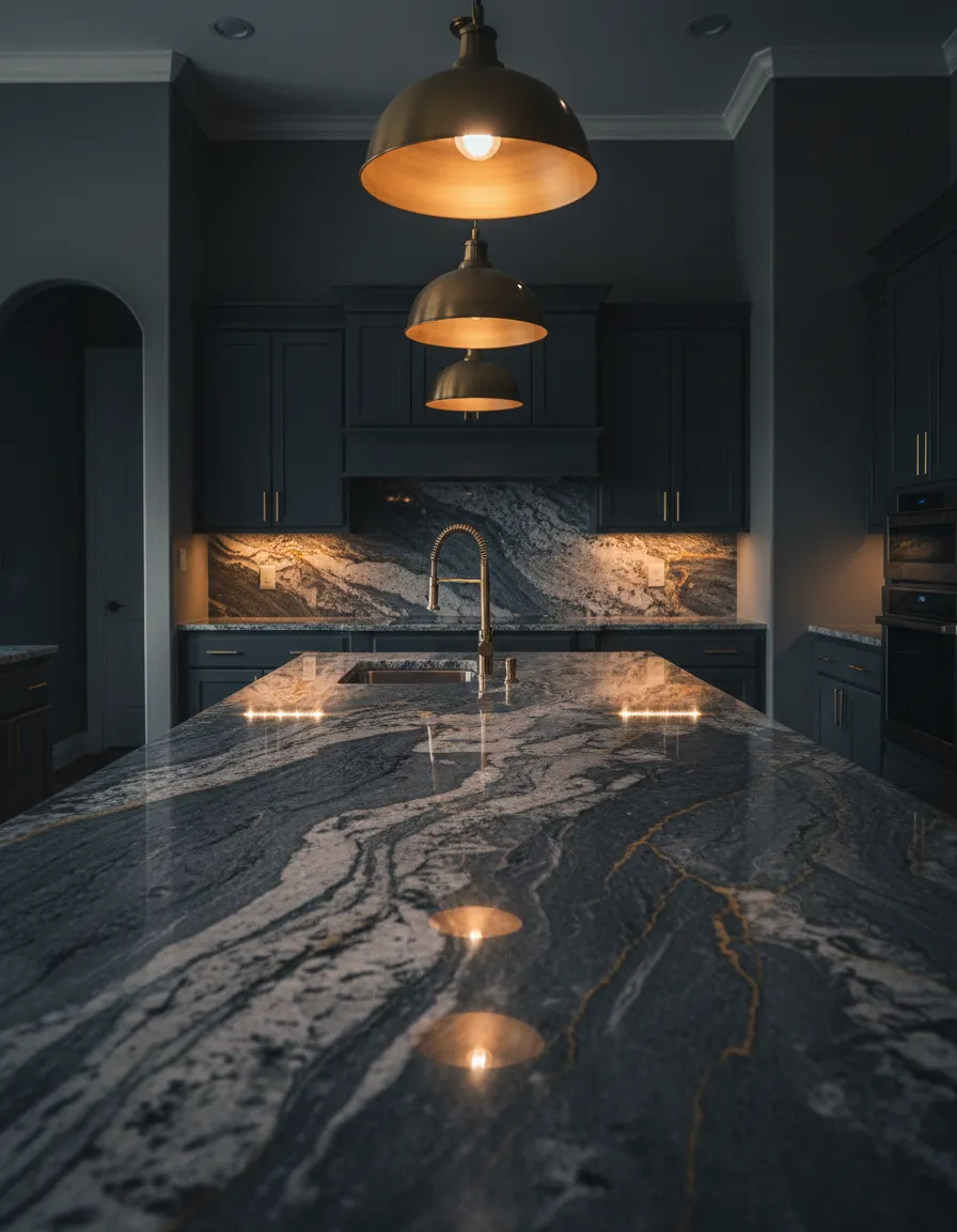Flawless granite countertop installation and sealing in Texas