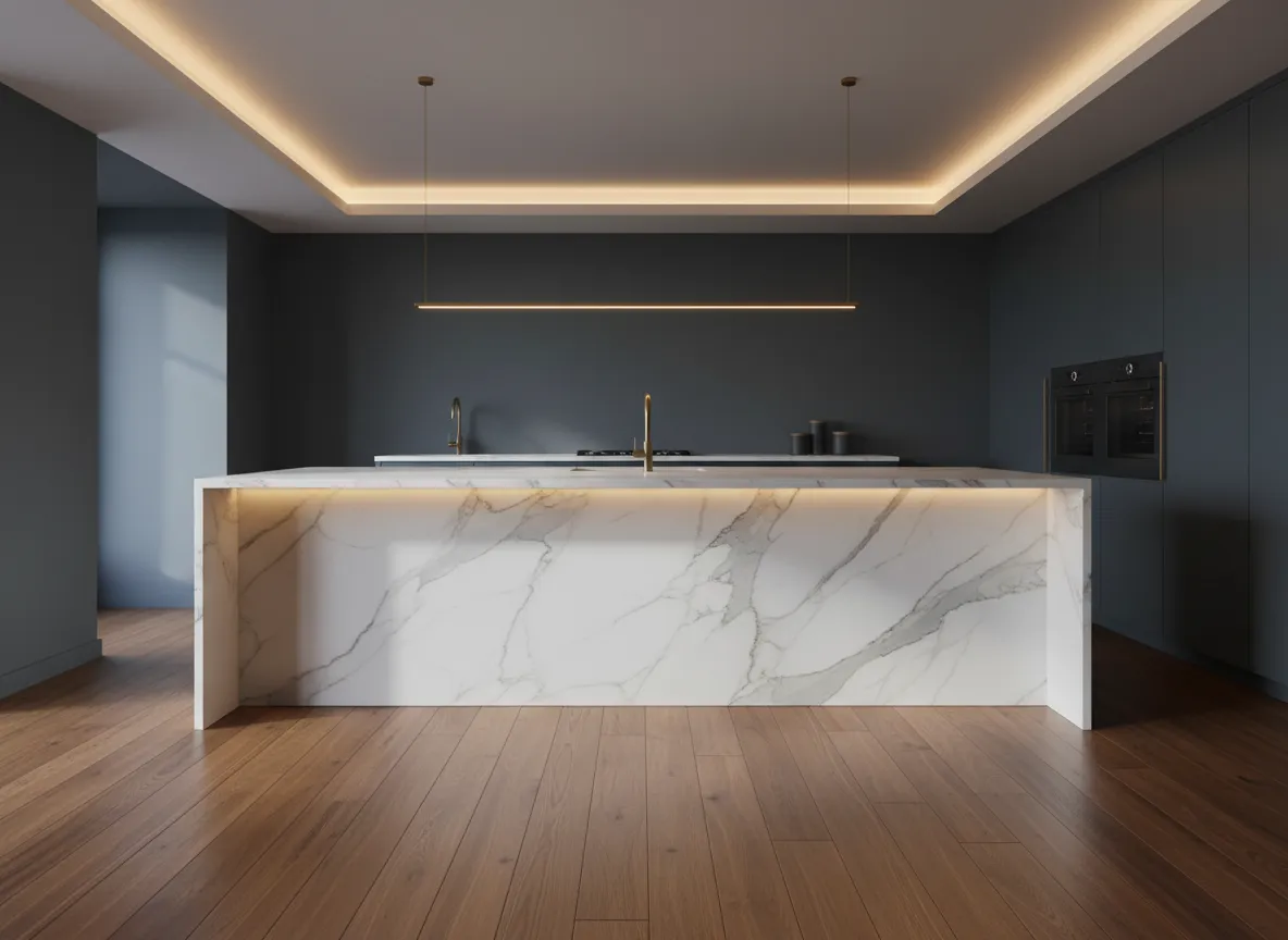 Premium marble installation in Katy properties