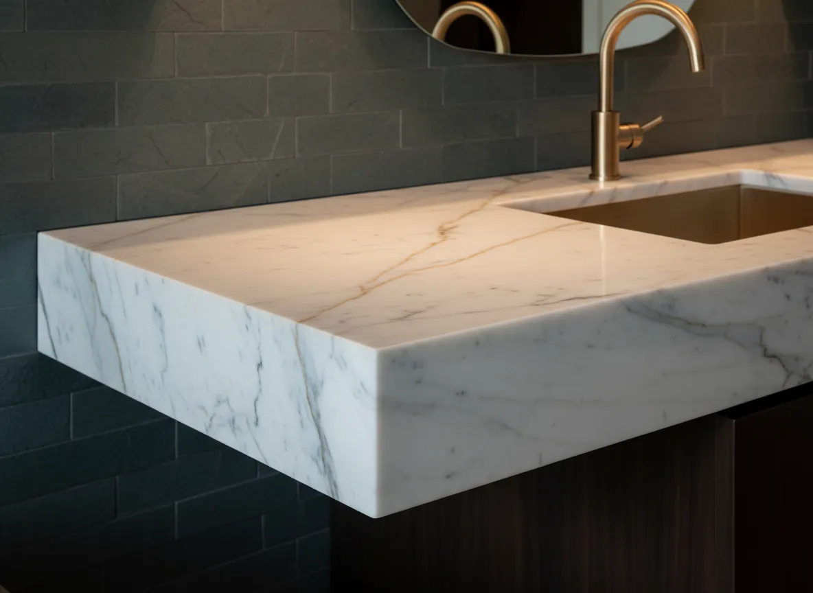 Custom marble countertops in Spring and Montgomery