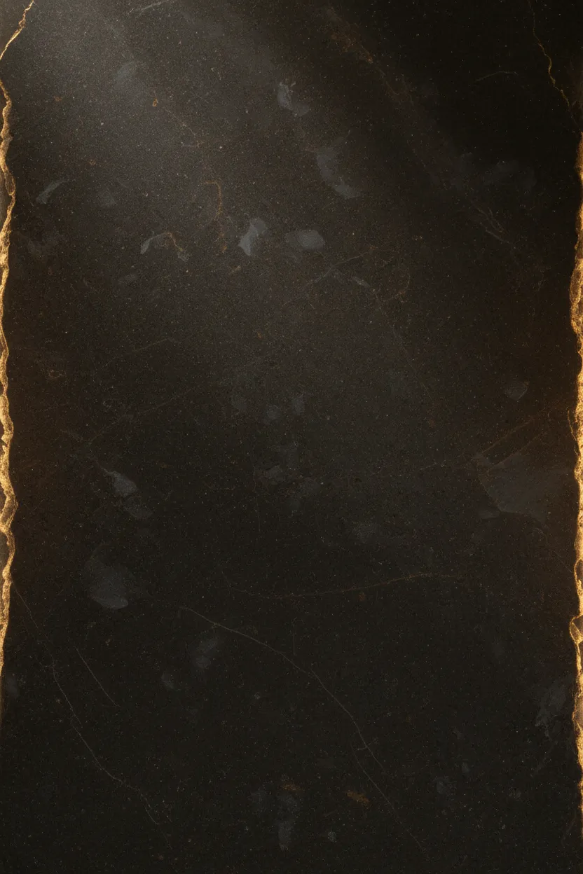 Vertical crop of pristine luxury stone surface