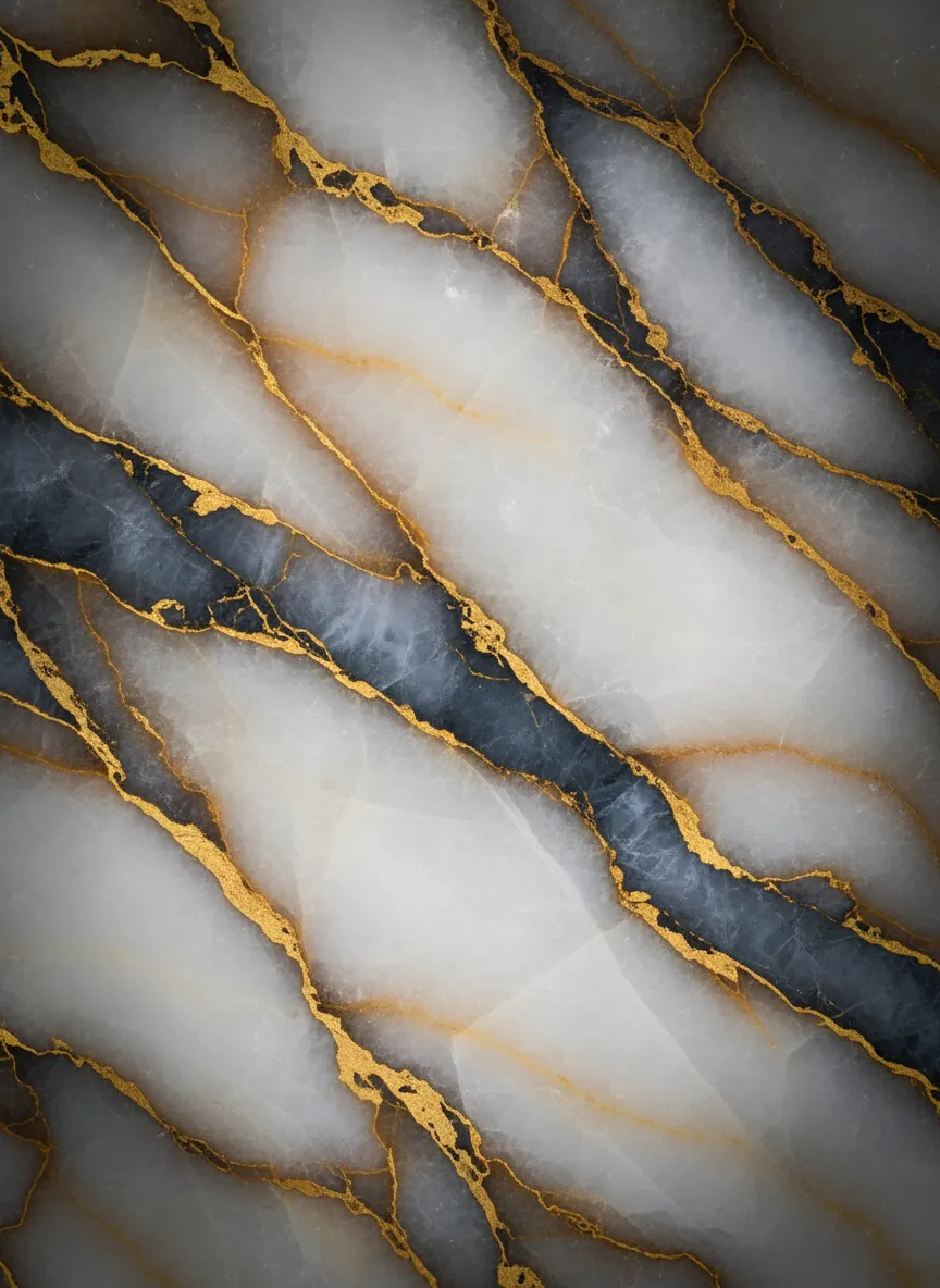 Macro shot of a quartz slab texture