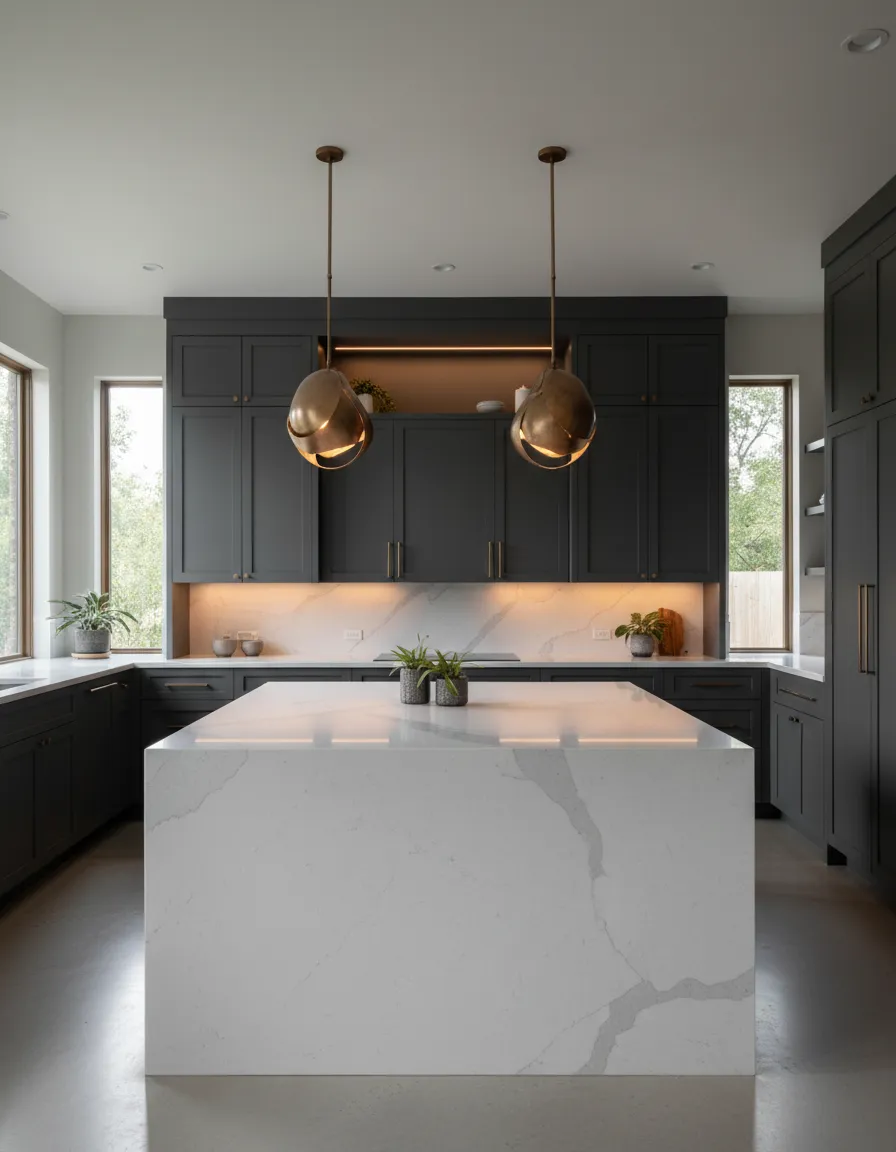Luxury Kingwood kitchen remodel spatial flow
