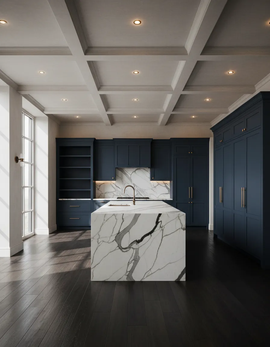 Custom kitchen remodeling and countertop installation in Memorial