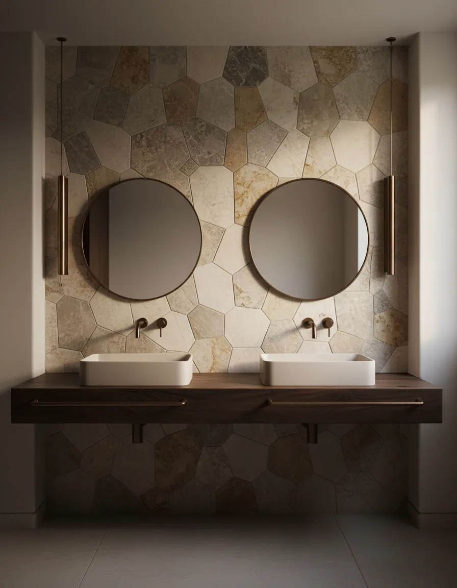 Sanctuary-grade bathroom remodeling with custom vanity tops