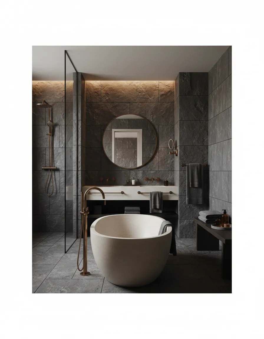 Luxury Spa-like Bathroom Remodel with Freestanding Tub in Montgomery
