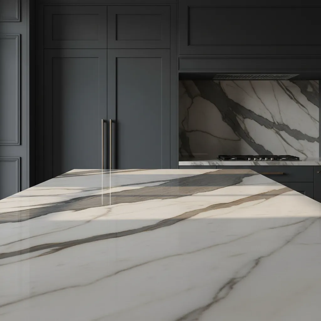 Luxurious marble countertops for estates in Spring