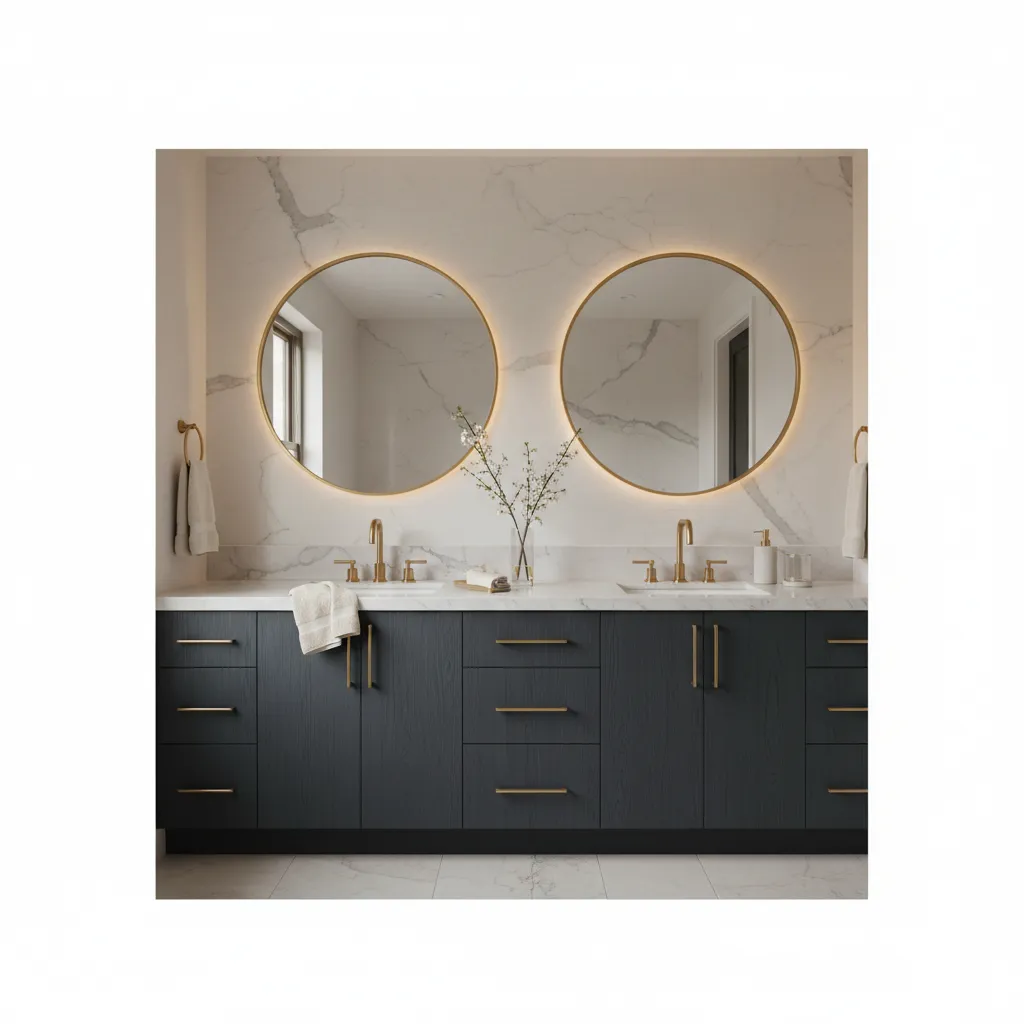 Elegant custom bathroom remodel in Spring TX